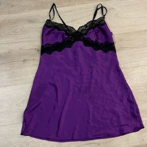 Victoria’s Secret Vintage Lace Slip Mini Dress